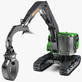 Tracked Knuckleboom Loader Generic model